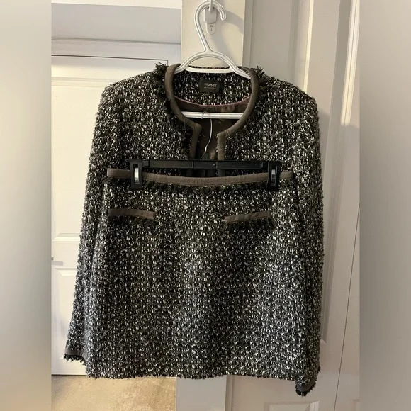 Esprit | Tweed Jacket and Skirt Set | Size Small - Picture 3 of 11